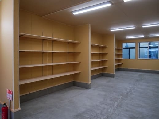 倉庫付事務所施工事例
